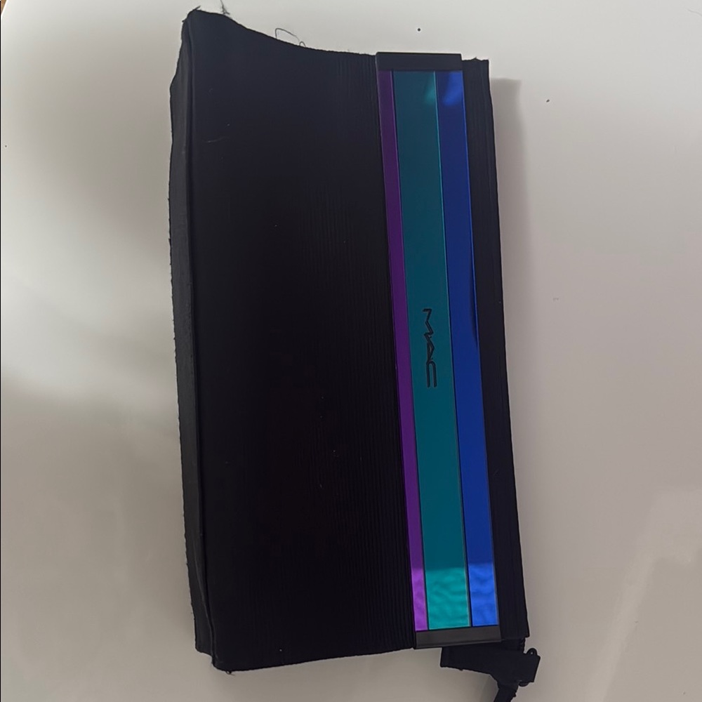 MAC Black and Multicolor Makeup Bag
